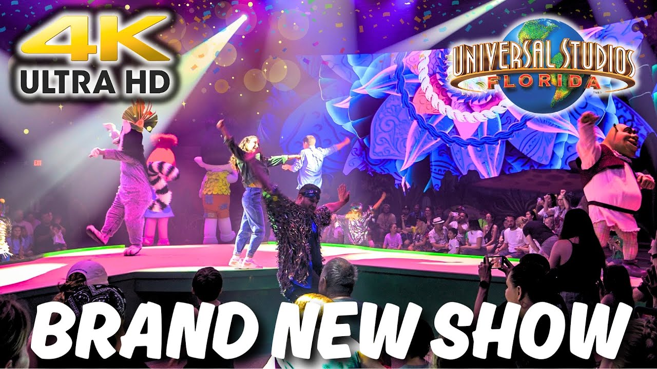 NEW CELEBRATION Show at Universal Studios Florida