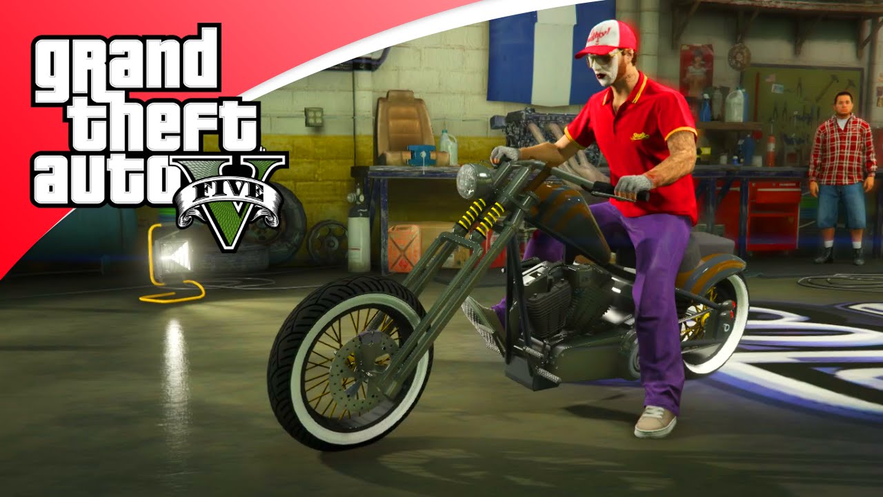 GTA V Freeroam - GANGSTER MOTORRIJDERS! (GTA 5 Online)
