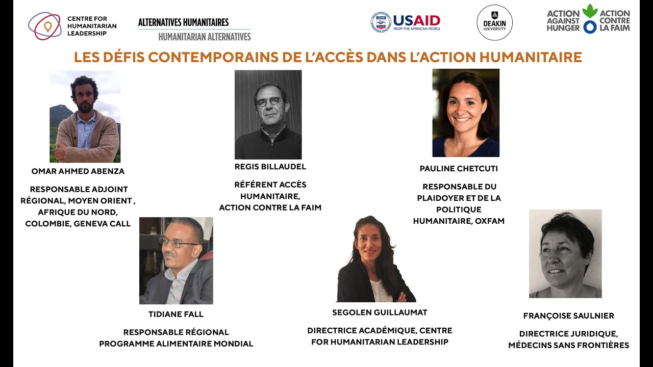 Les défis contemporains de l’accès dans l’action humanitaire