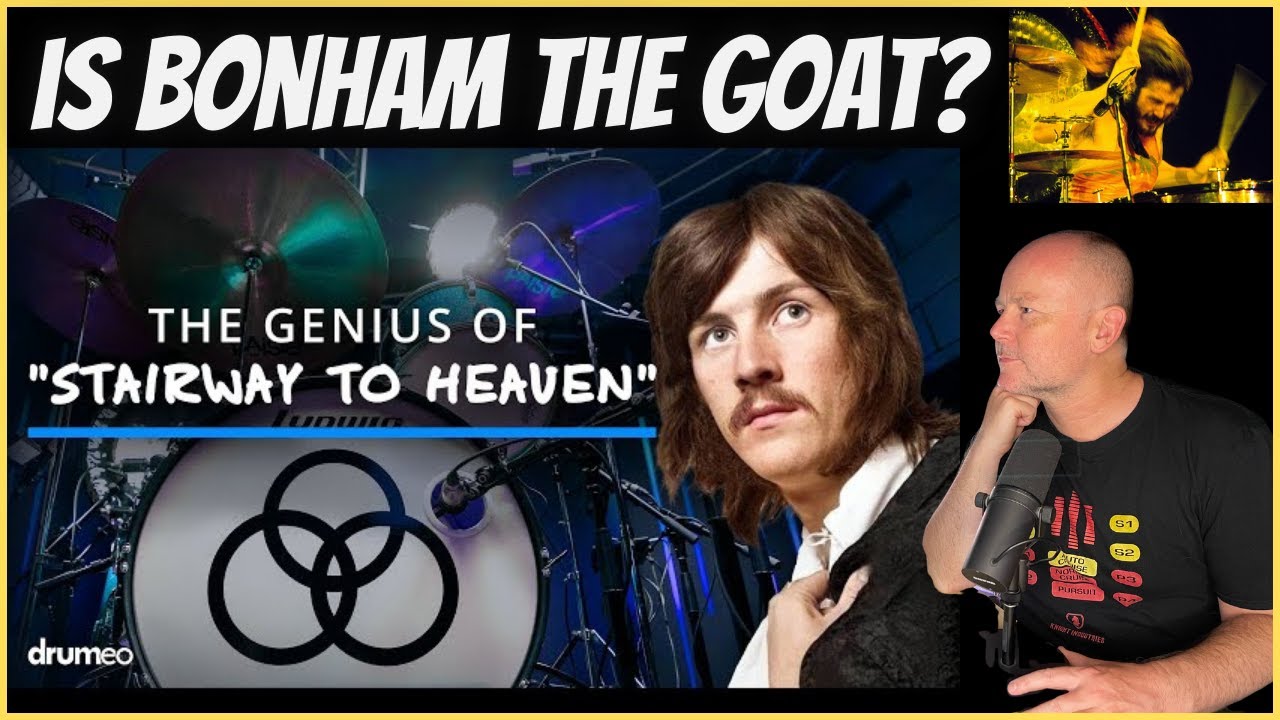 Drum Teacher Reacts: Why John Bonham’s Drumming Made Stairway to Heaven Legendary