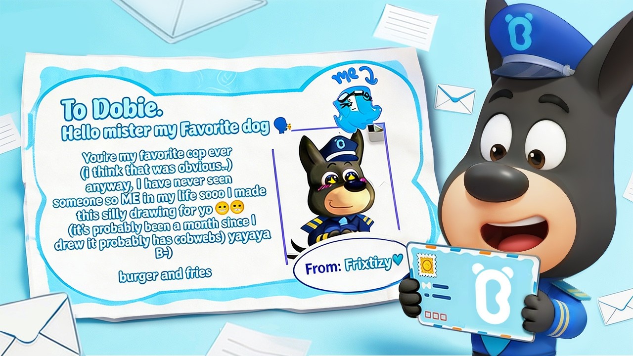 Sheriff's Fan Mail | Thanks for Your Letters & Drawings! | Sheriff Labrador | Kids Cartoon | BabyBus