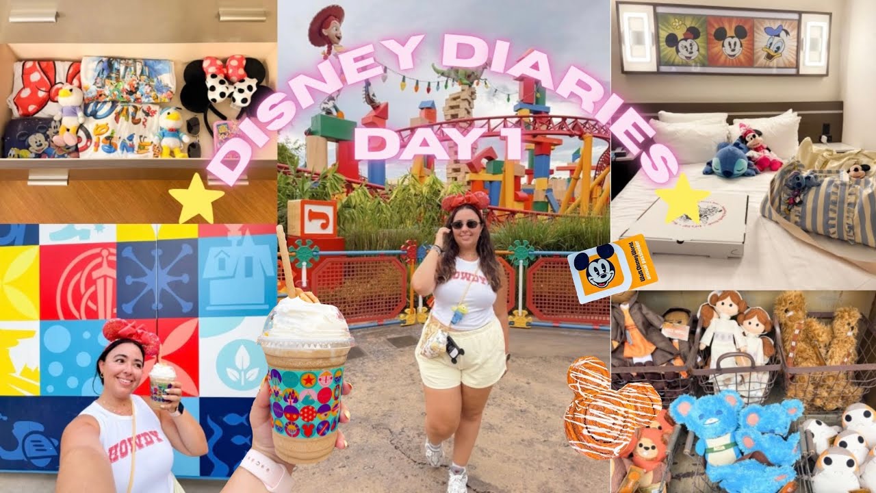 DISNEY WORLD DAY 1✨ checking into all star sports + hollywood studios day 