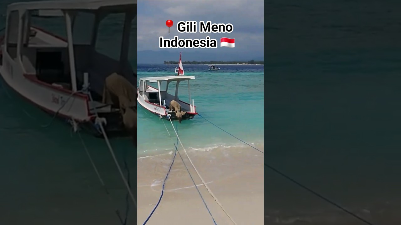Conoces Gili Meno?, Indonesia 🇮🇩 Do you know Gili Meno? #gilimeno #indonesia #beach #bali #lombok