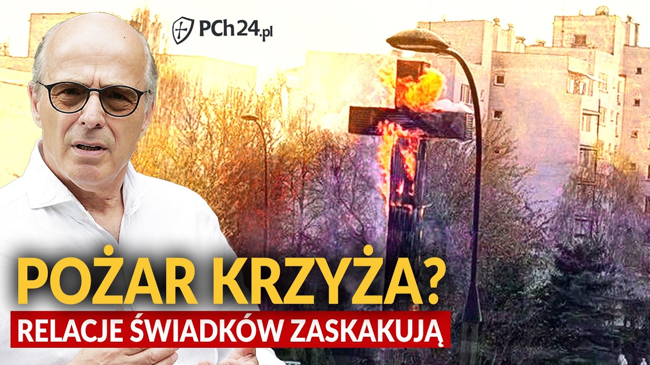 POŻAR KRZYŻA? POSPIESZALSKI DOTARŁ DO RELACJI ŚWIADK&Oacute;W!