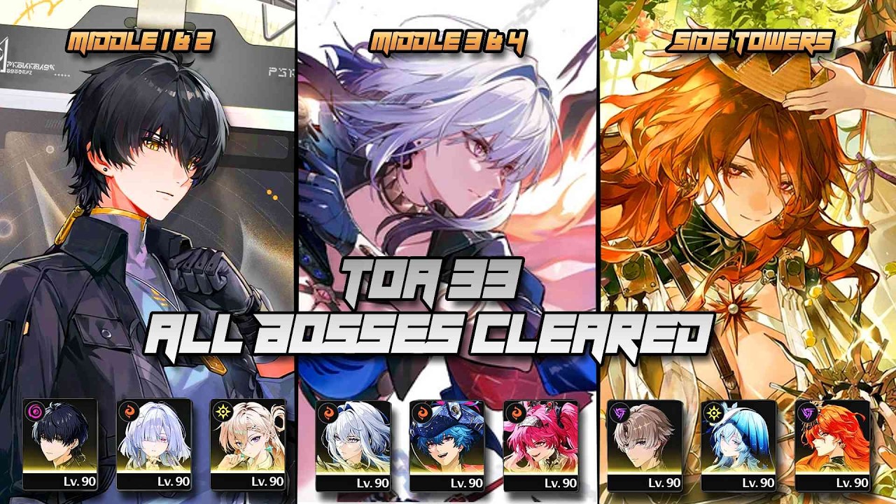 Tower Of Adversity 33 All Bossfights Cleared (Augusta x XLY quickswap, Havoc Rover and Mono Fusion)
