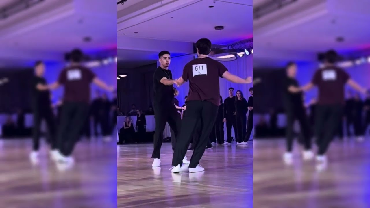 2nd Place🥈Aaron Nuno💃& Spencer Gyore🕺- Int/Adv Strictly Finals - Capital Swing 2026