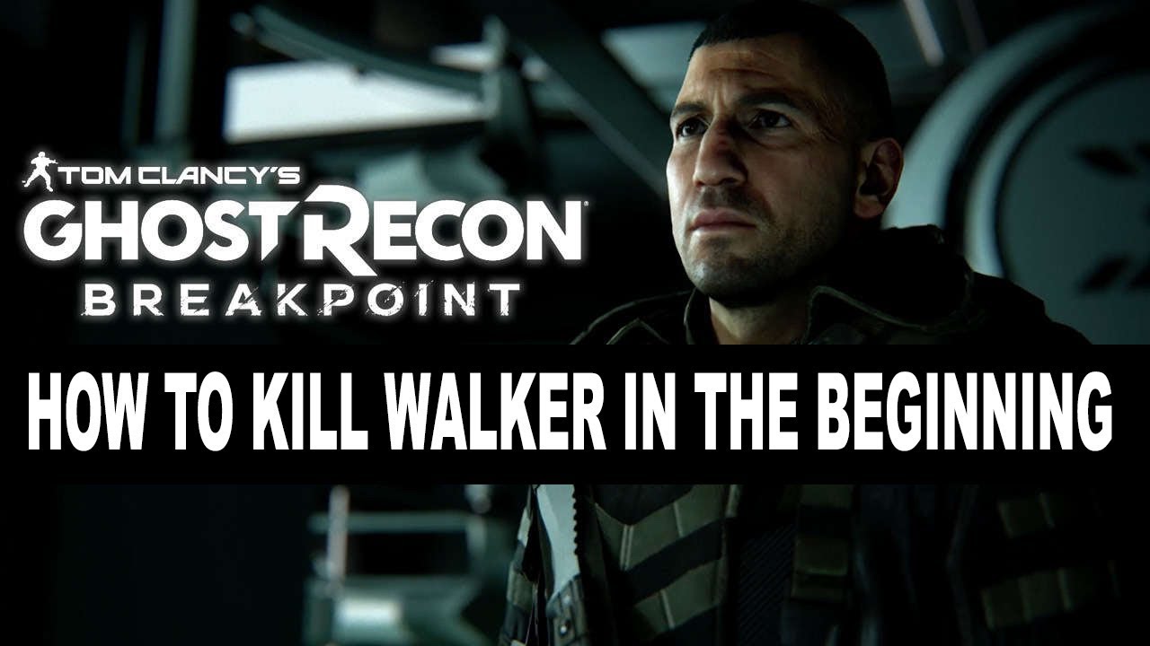 Ghost Recon Breakpoint: How to Kill Walker in the Beginning | Walkthrough
