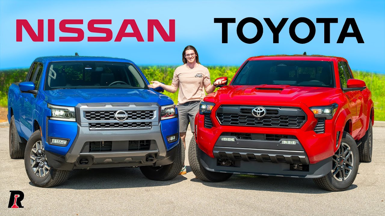 2025 Nissan Frontier vs Toyota Tacoma / Battle of Principles