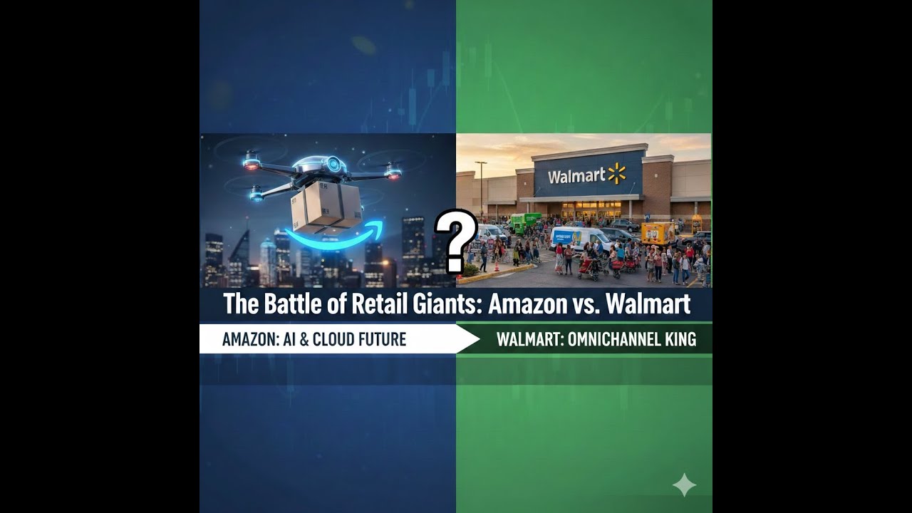 The Battle of Retail Giants: Amazon vs. Walmart | Which is a better investment?