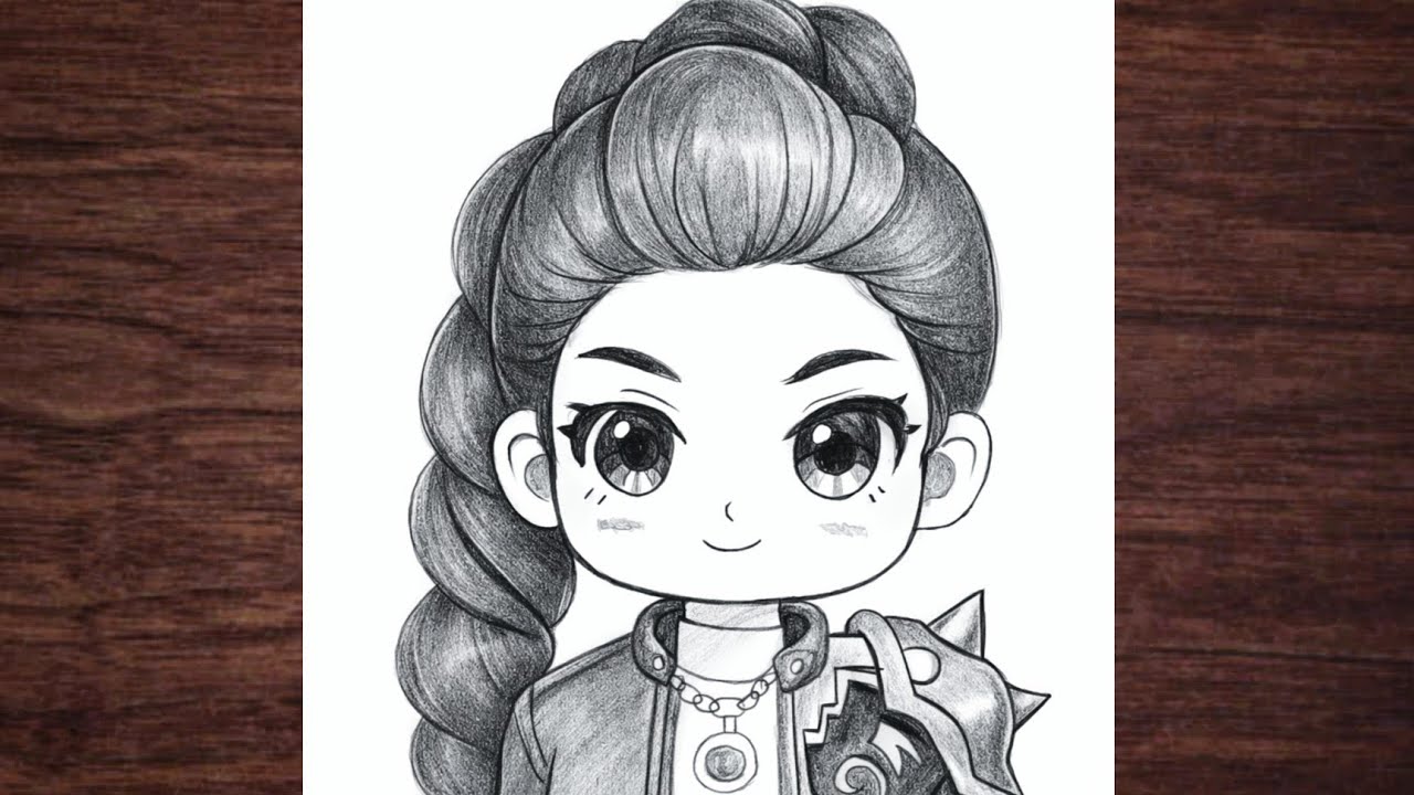 How to Draw Rumi Huntrix from K-pop Demon Hunters | For Beginners