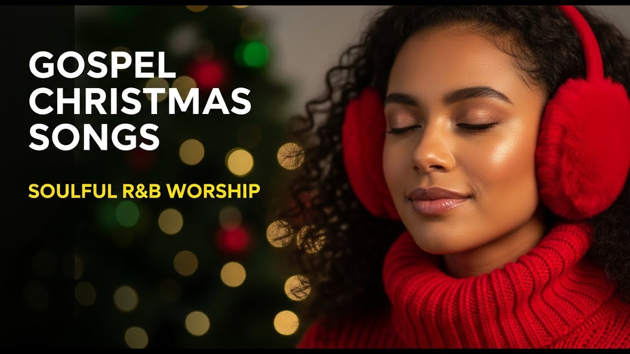 Bible R&B Christmas Worship Mix | Soulful Gospel Blues Praise Songs |O Come Emmanuel Christian Music