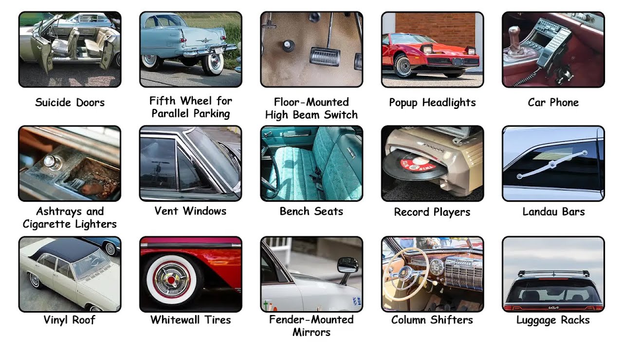 Every Car Feature That Has Faded Into History
