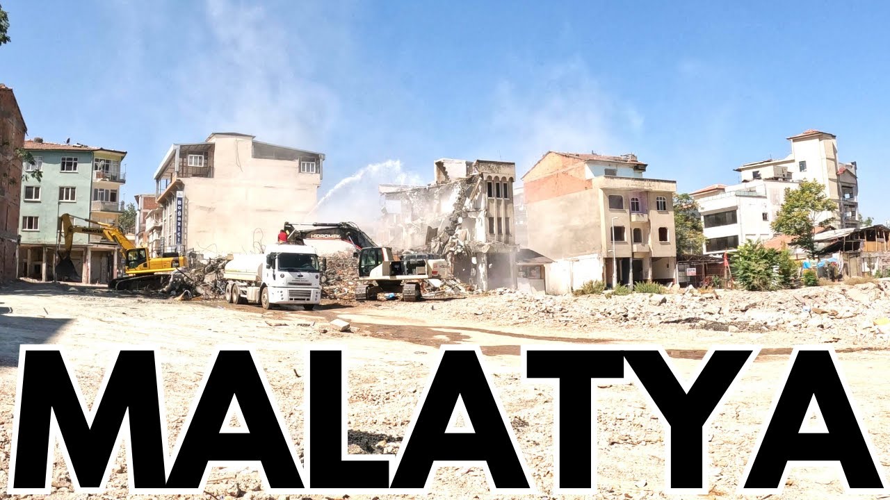 DEPREMDEN SONRA MALATYA'da SON DURUM I