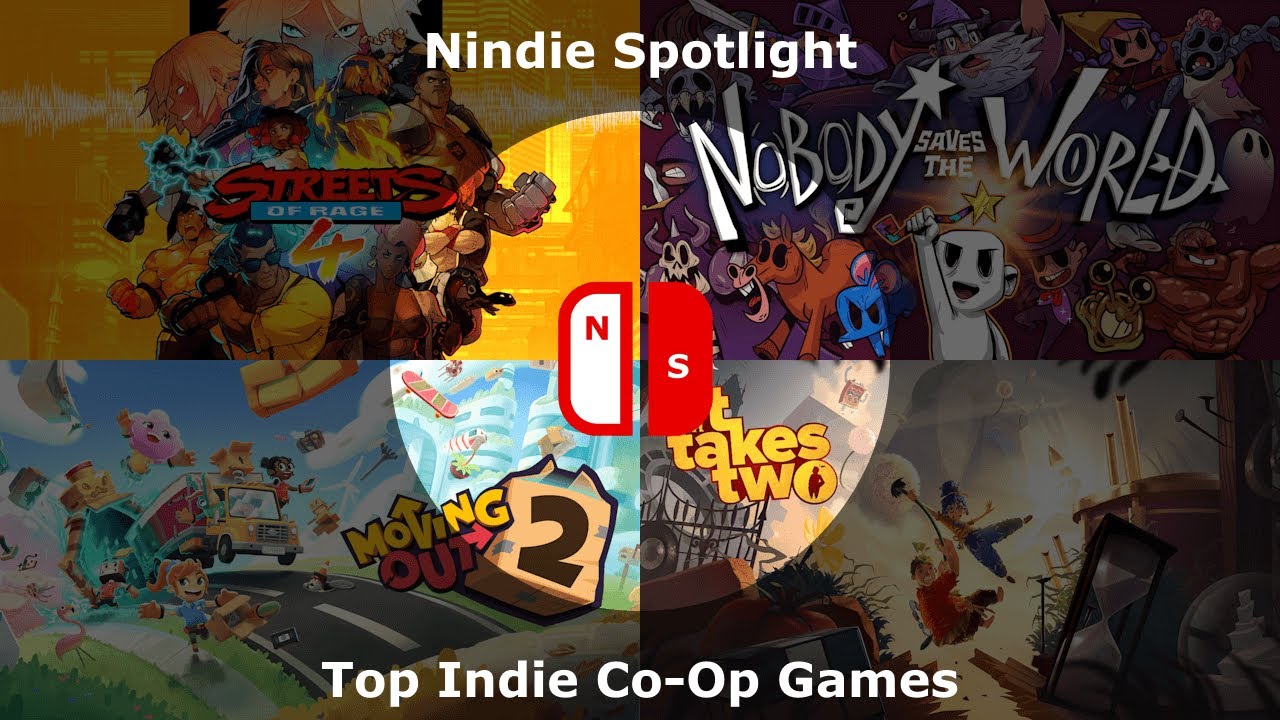 Top 50 / Best Indie Co-Op Games on Nintendo Switch