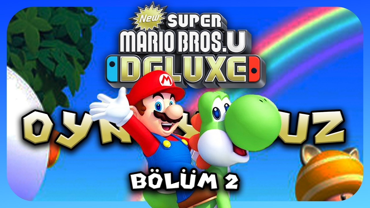 Karlar, Sahiller, Ormanlar ile Toplamaya Devam! / New Super Mario Bros U. Deluxe Oynuyoruz #2 (%100)