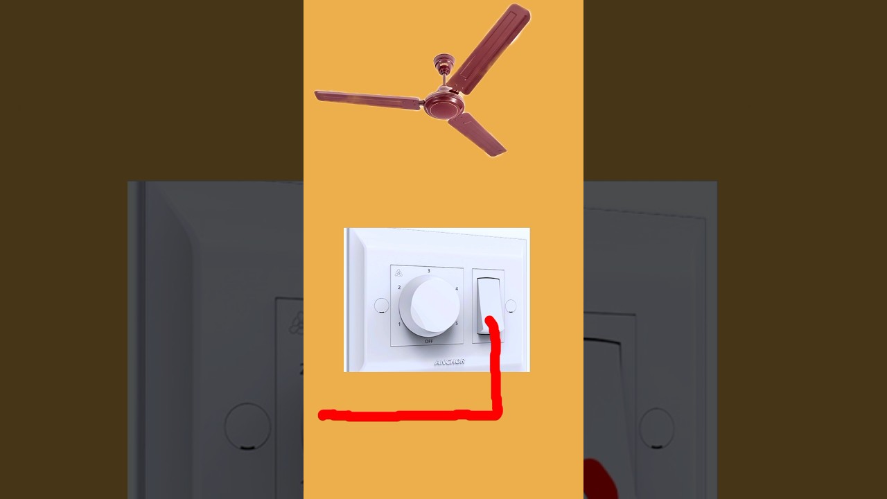Fan Regulator Connection 💯 #shorts #electrical #connection #shortvideo