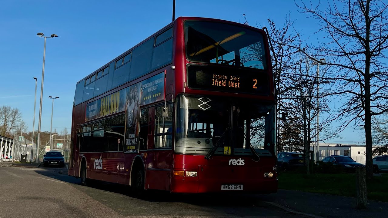 Beast! | Journey on Metrobus Route 2 | Volvo B7TL Plaxton President | 1993 (HW52 EPN)