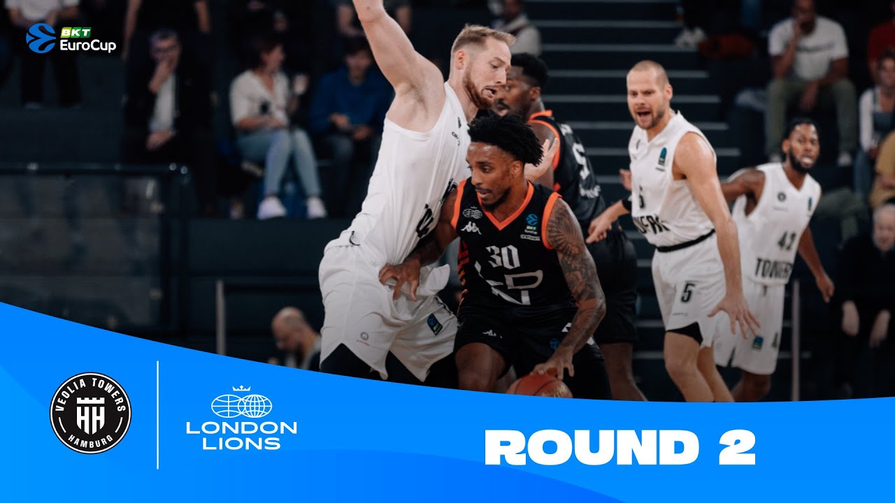 Veolia Towers Hamburg-London Lions | Round 2 Highlights | 2023-24 BKT EuroCup