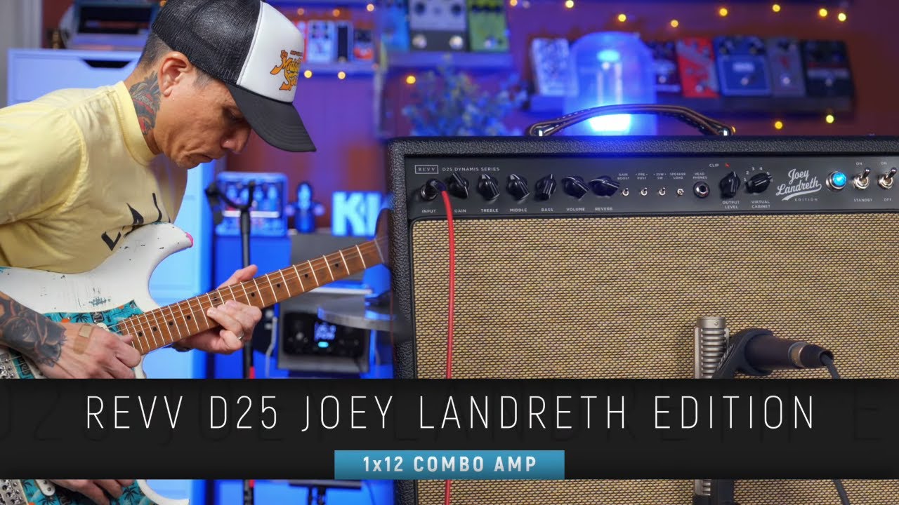 Revv Amps D25 Joey Landreth Edition - No Talking Demo