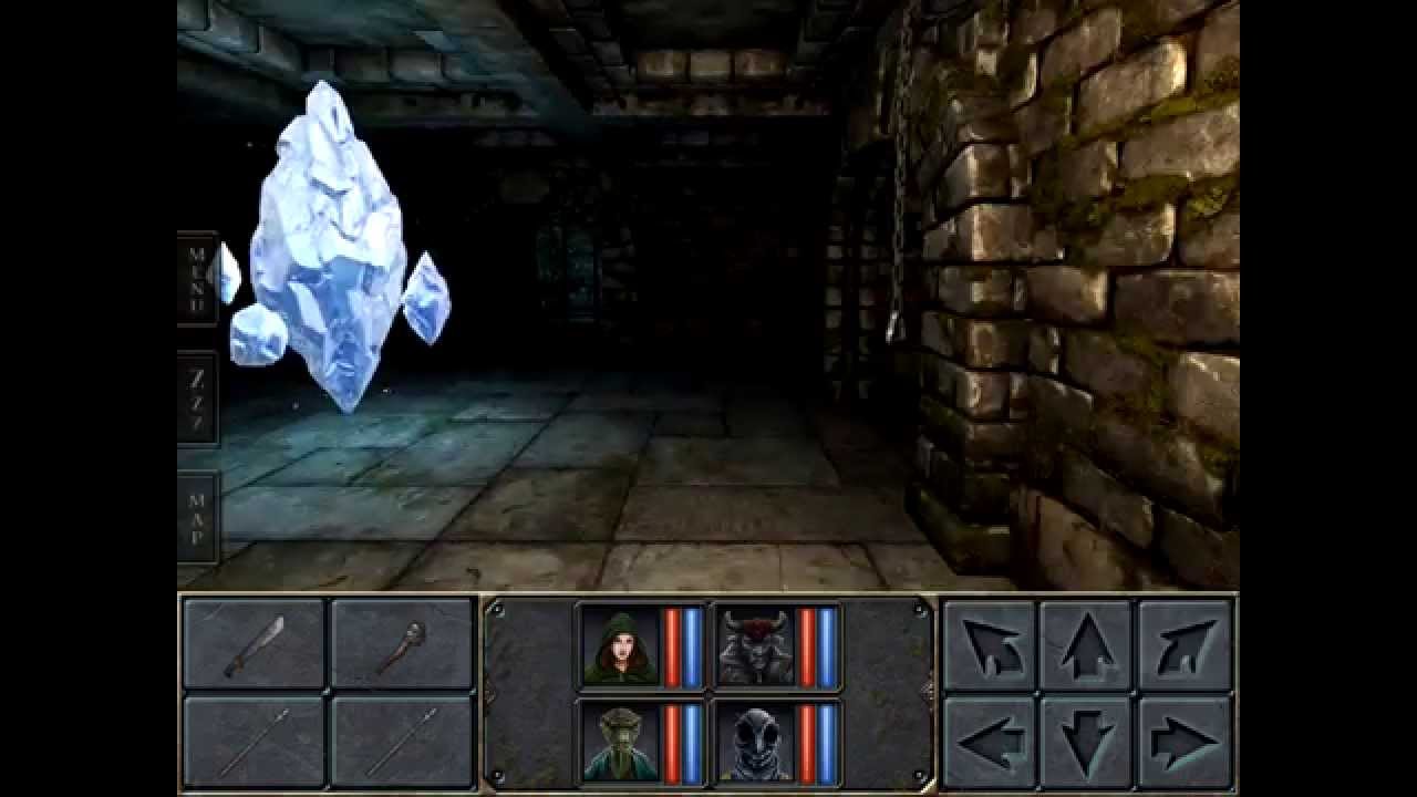 Legend of Grimrock by Almost Human: iOS iPad Air 2 Gameplay Footage
