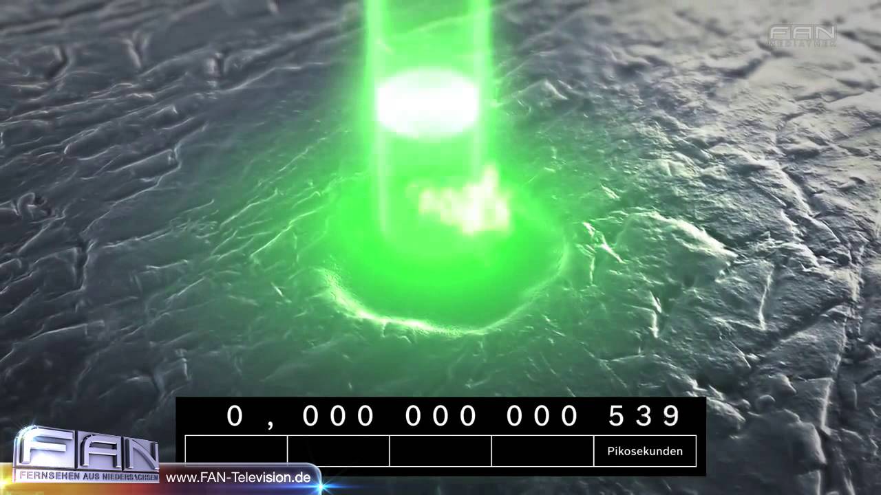 ultrakurzpulslaser animation video HD 720p Videofreigabe FAN advanced