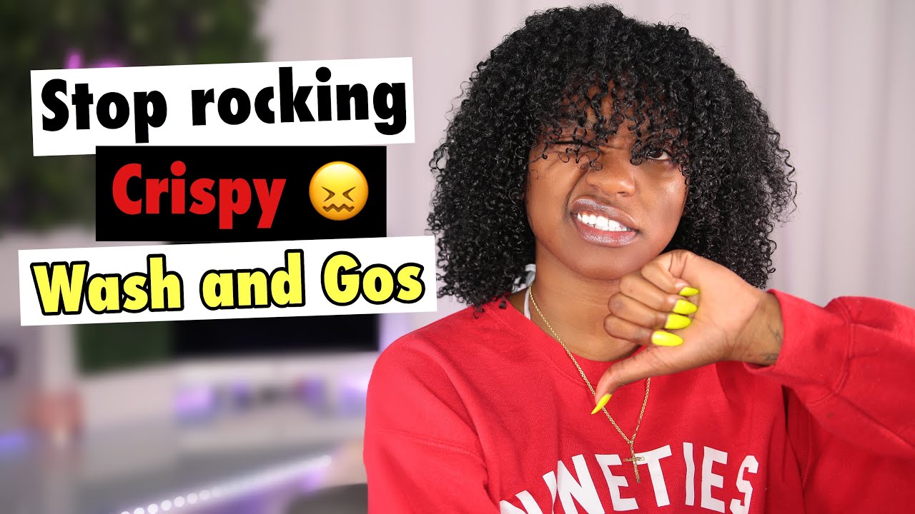 How I FLUFF STRETCH and PICK my Wash and Go! No More Crunch!