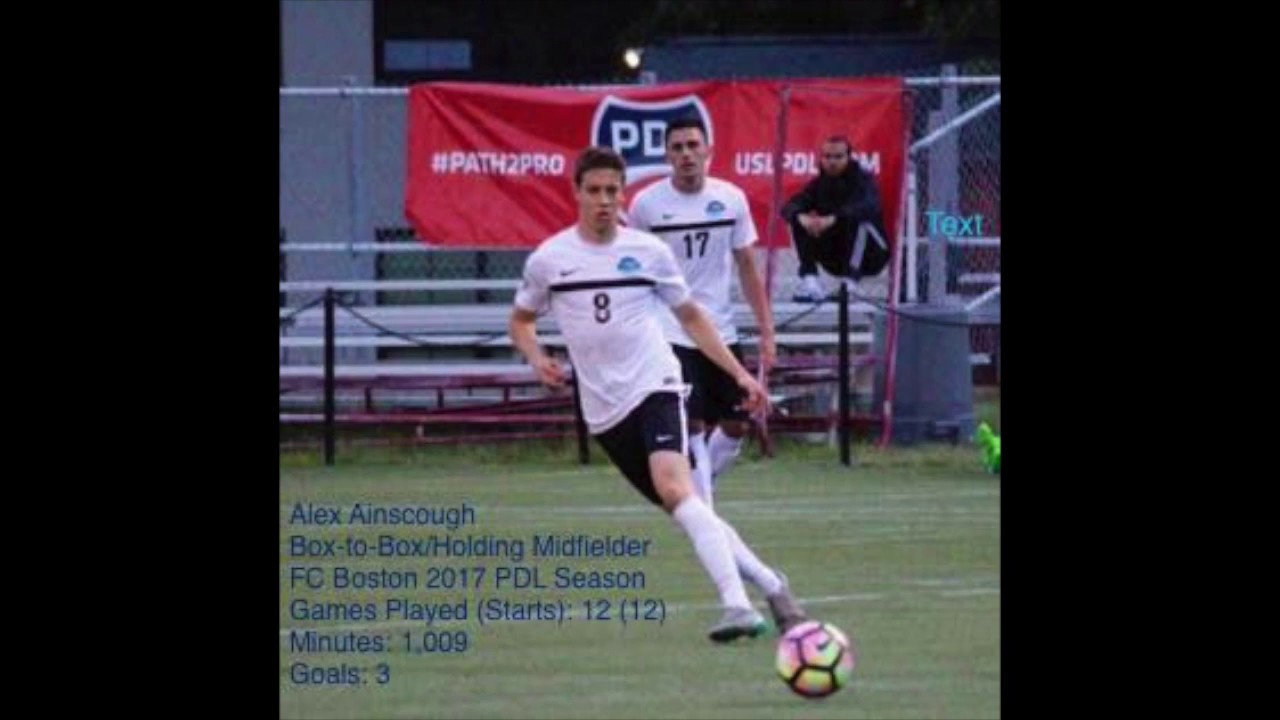 Alex Ainscough FC Boston PDL 2017
