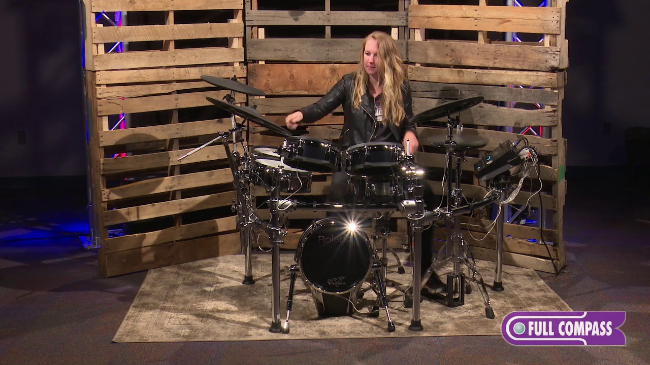 Roland TD-50KV-FC Full Compass Exclusive V-Drum Kit Playing Demo | Full Compass