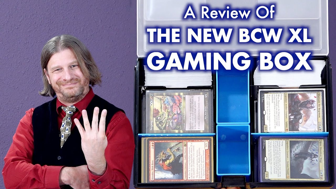 Review: The BCW Prime X4 XL Gaming Box for Magic: The Gathering, Pokemon, Flesh And Blood and More