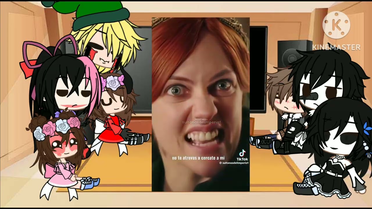 Los Creepypastas react to a Jeff as sultana hurrem ❤️🧐