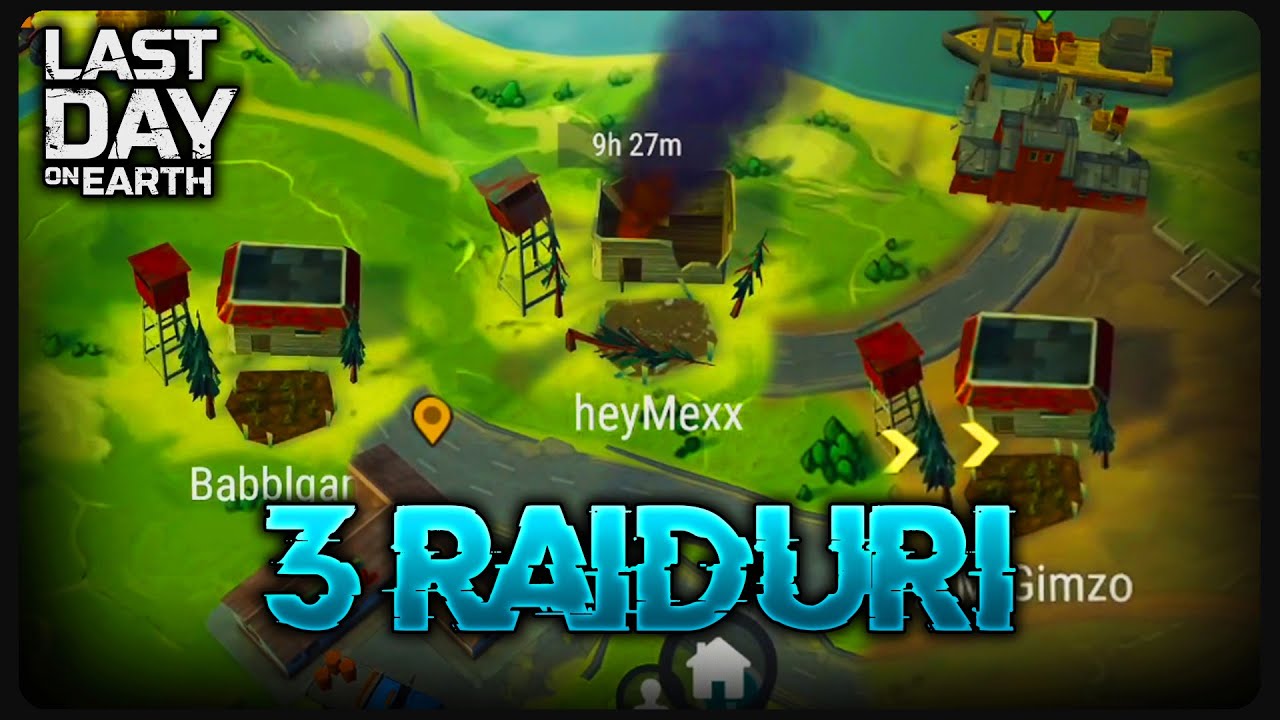Raidam cele 3 BAZE! | Last day on Earth F2P | EP.18