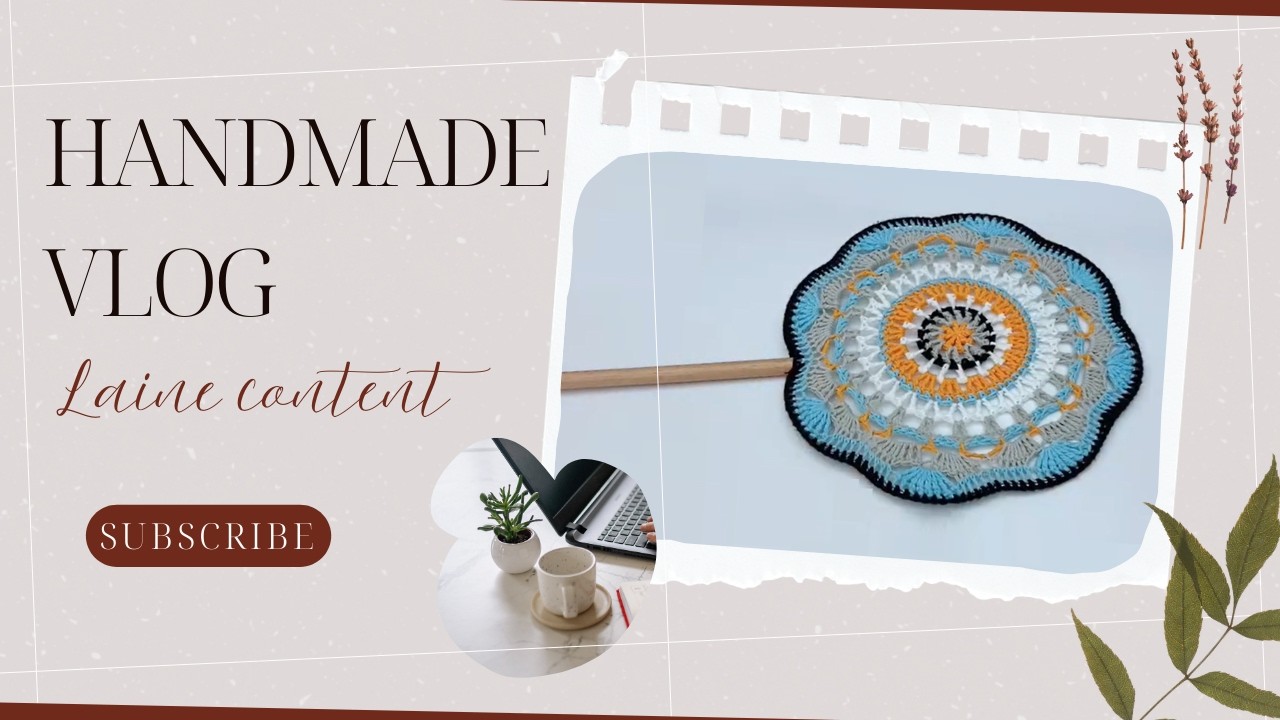 Crochet Quạt Len Handmade Đơn Giản Và Nhanh Gọn | Simple Crochet Fan Tutorial | DIY to Step by Step