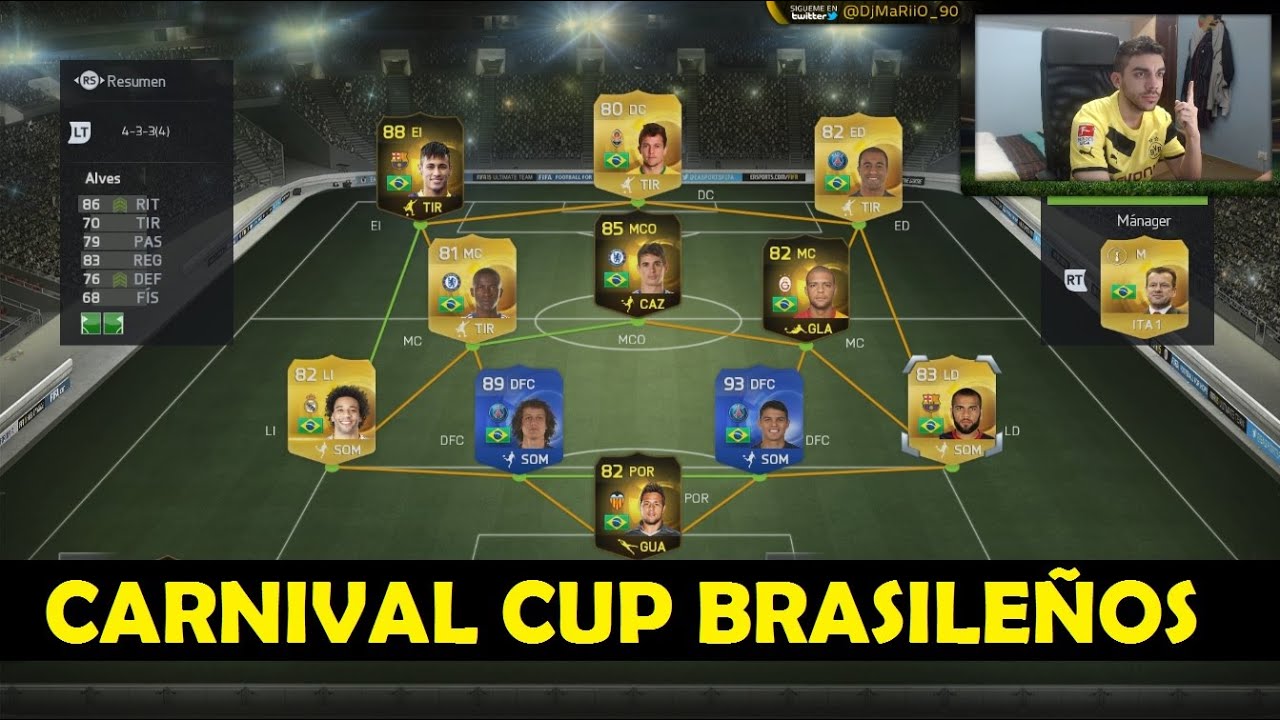 FIFA 15 | TORNEO CARNIVAL CUP BRASILEÑOS | Ultimate Team | DjMaRiiO