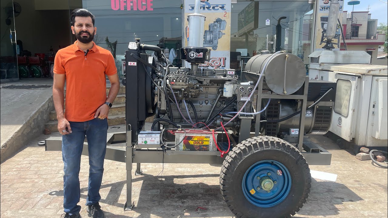62kva Generator with Tc Six Cylinders Diesel Engine Chadha Sunil Brand Alternator || 63kva Generator