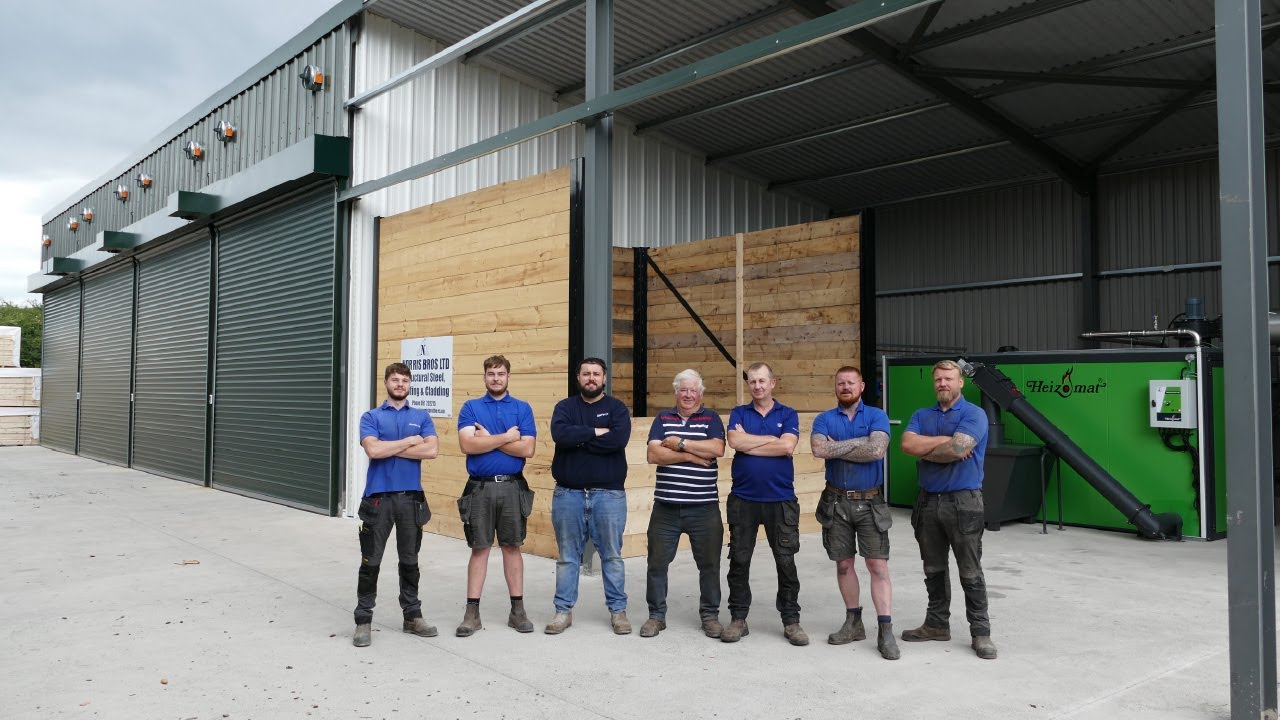 Bernard O'Keeffe | OK Fuel Supplies Ltd | Bespoke Log Drying Kiln and Heizomat Biomass Boiler 🇮🇪