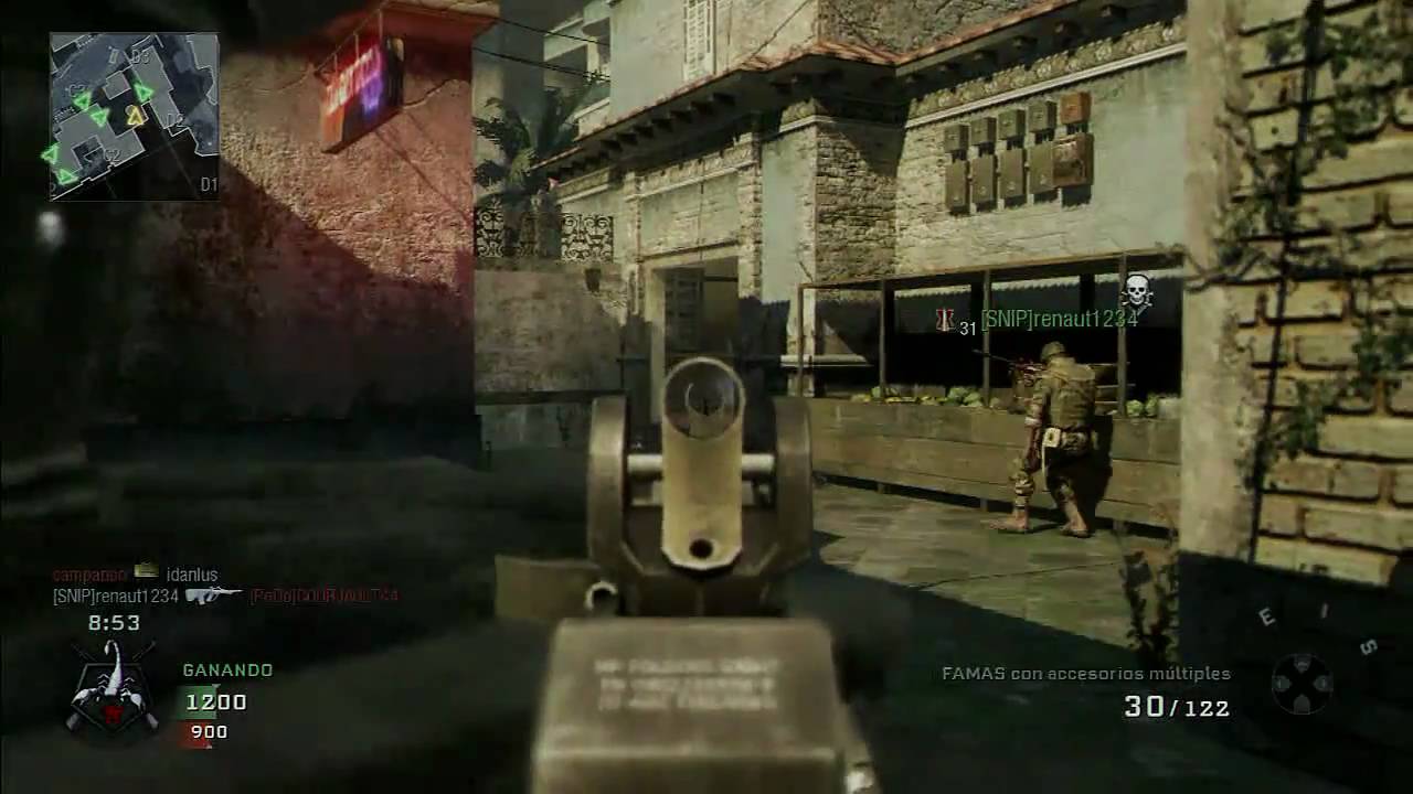 Call of Duty Black Ops: Duelo por Equipos 38-0 Famas [HD] Comentado por Willyrex