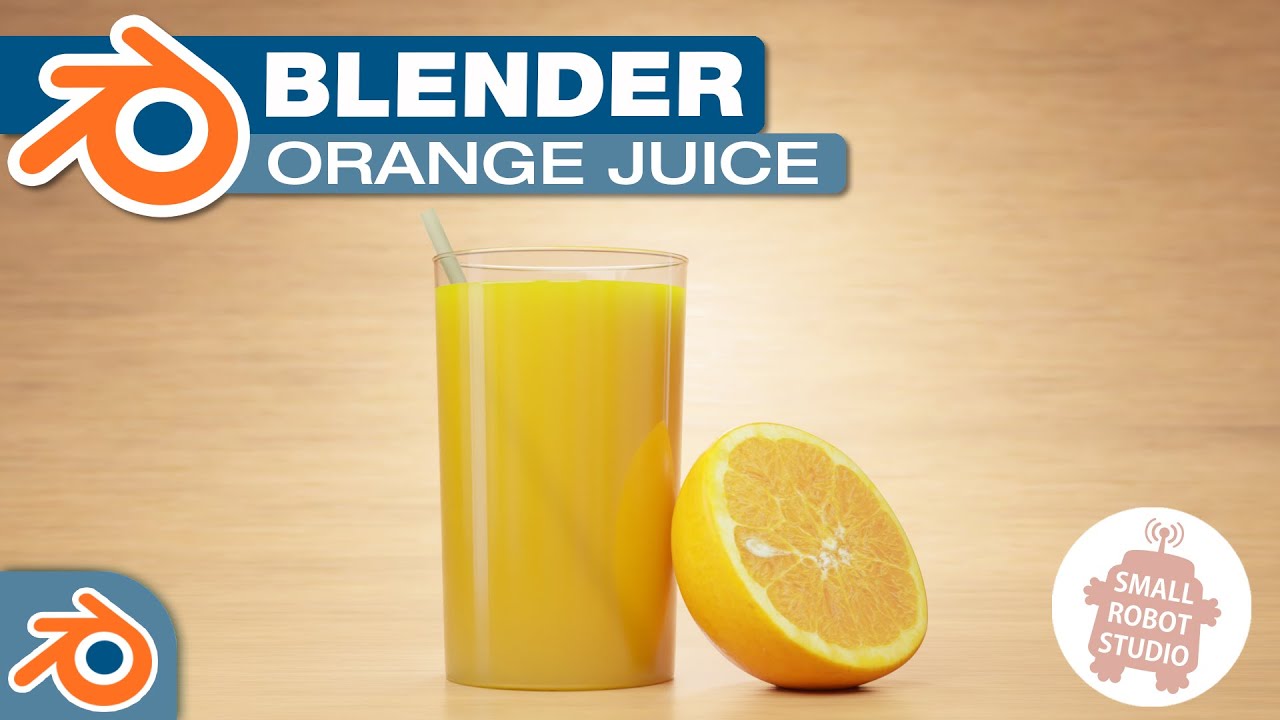 Blender 3D Orange Juice Tutorial