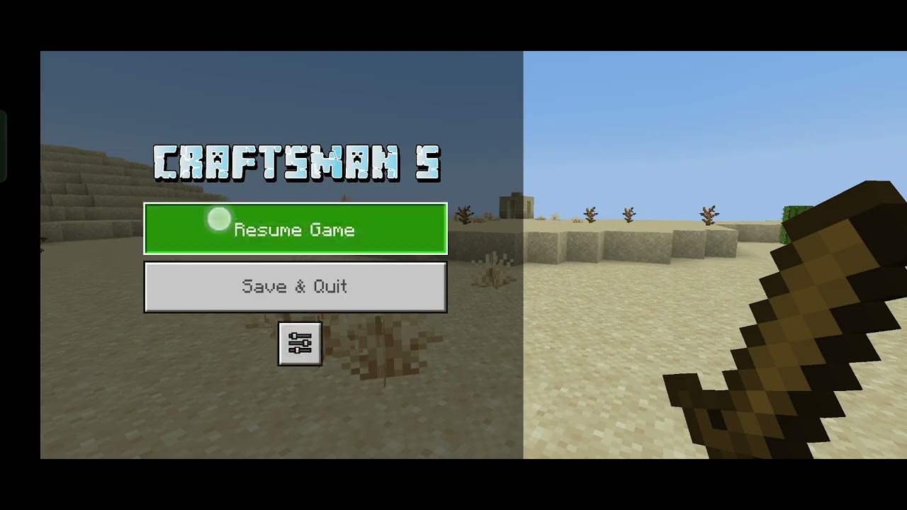 Minecraft gameplay