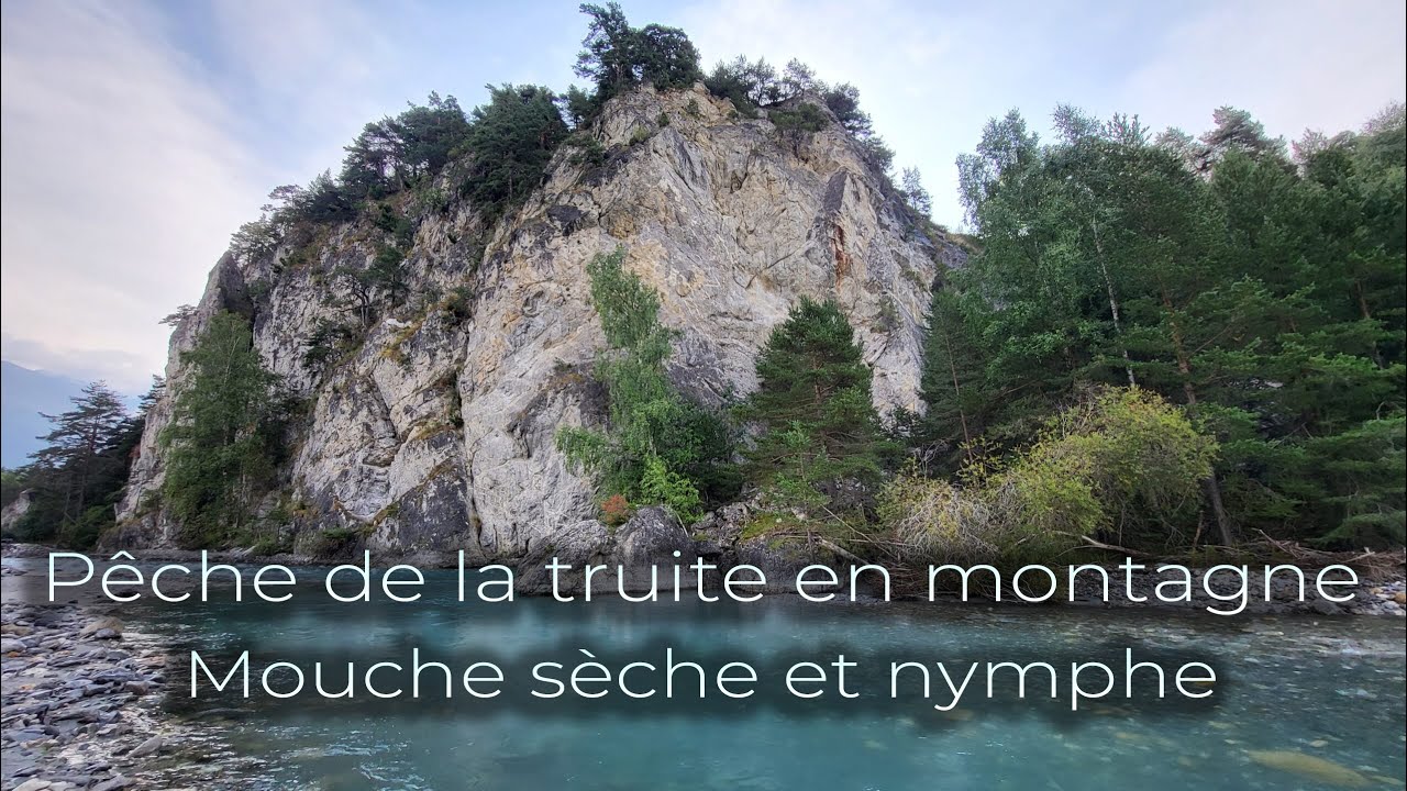 Pêche de la truite en montagne (pêche à la mouche sèche et à la nymphe)