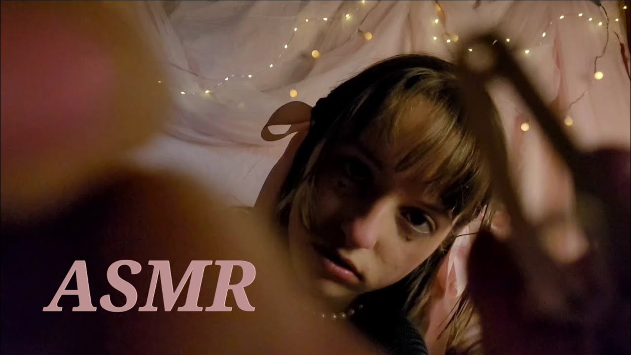 ASMR✨️🎧 Your friend does your makeup for your Valentines date 🩷