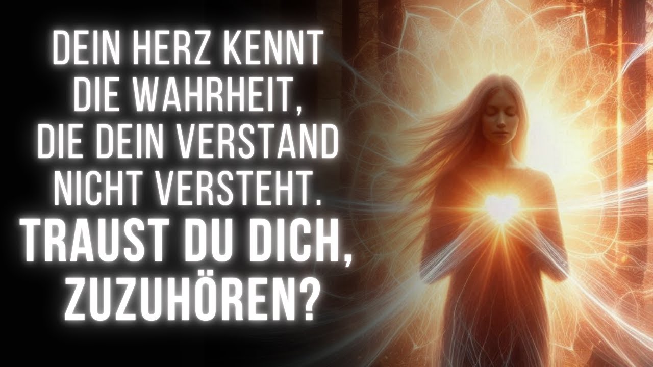Warum du in einer Welt der Logik unbedingt auf dein Herz hören musst!💖