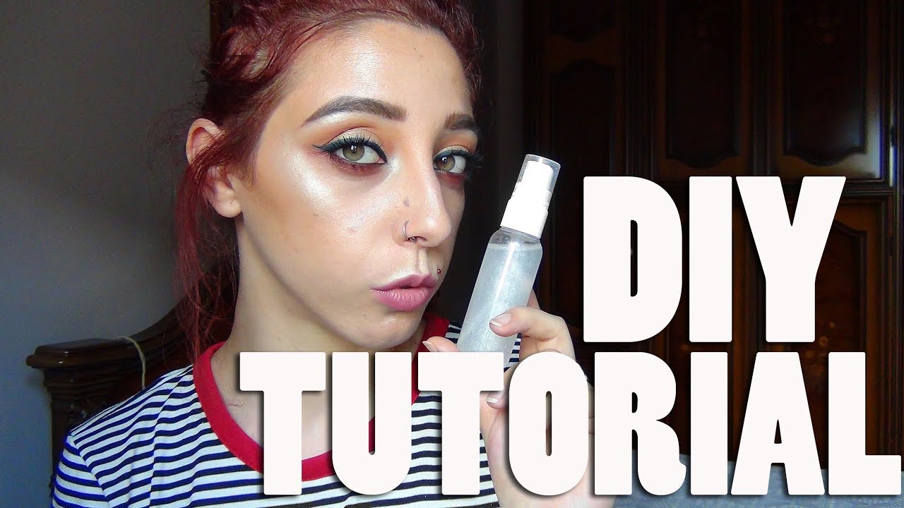 DIY TUTORIAL - FISSATORE TRUCCO SPRAY | KillerMakeUp