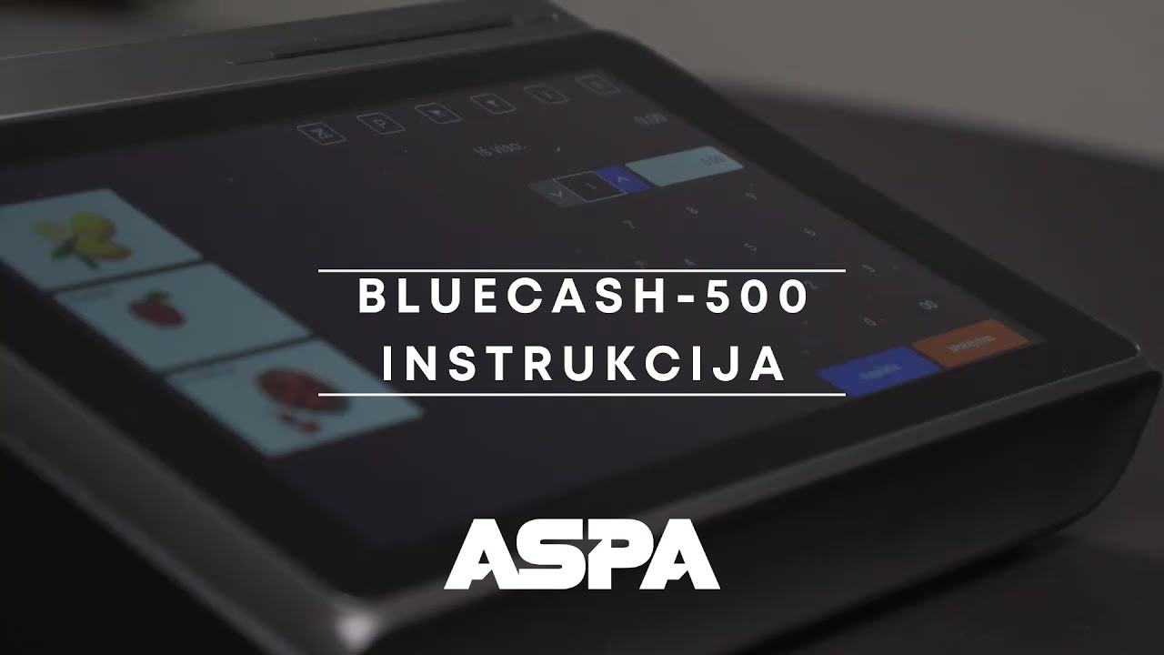 i.EKA kasos aparato Datecs BlueCash-500 instrukcija
