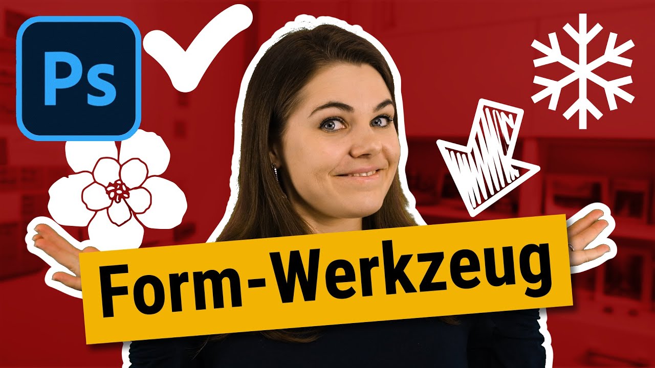 Das Photoshop Form Werkzeug - Neue Formen einfach hinzuf&uuml;gen!