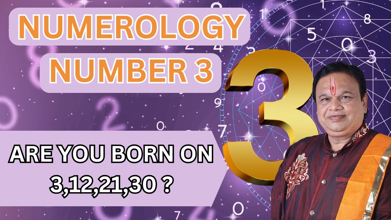 Numerology Mulank 3 | Pesonality, Career, Love and Relationship | #numorology