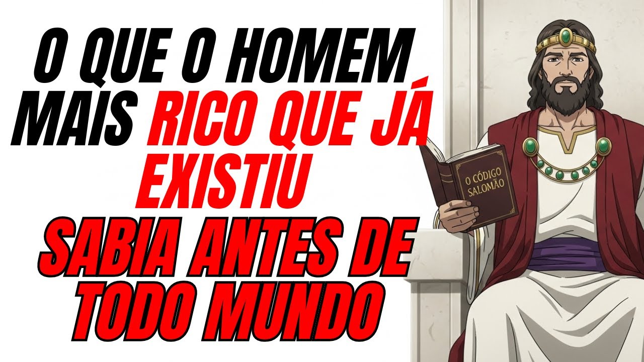 O Código Salomão: O Que o Homem Mais Rico Que Já Existiu Entendeu Antes de Todos