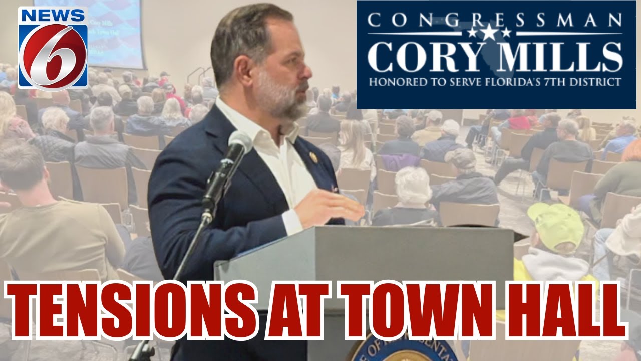 Congressman Cory Mills holds Town Hall in Central Florida