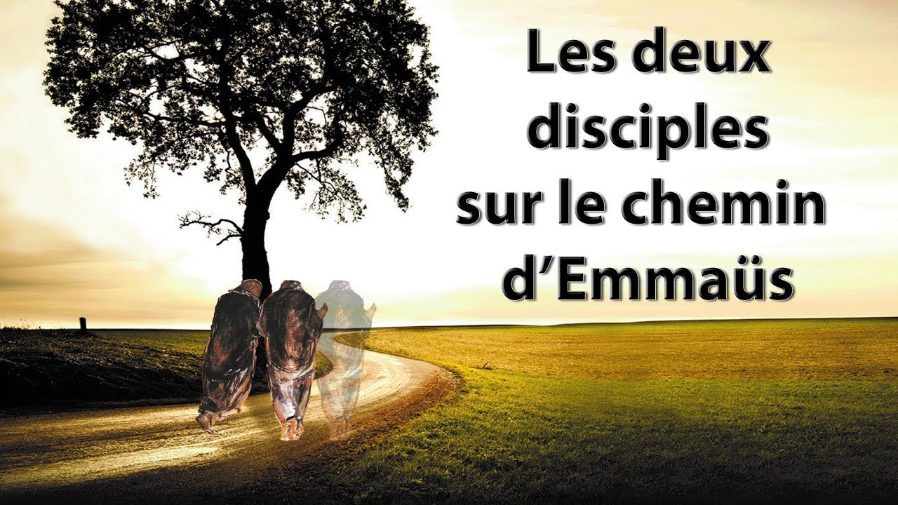 Les deux disciples sur le chemin d'Emmaüs