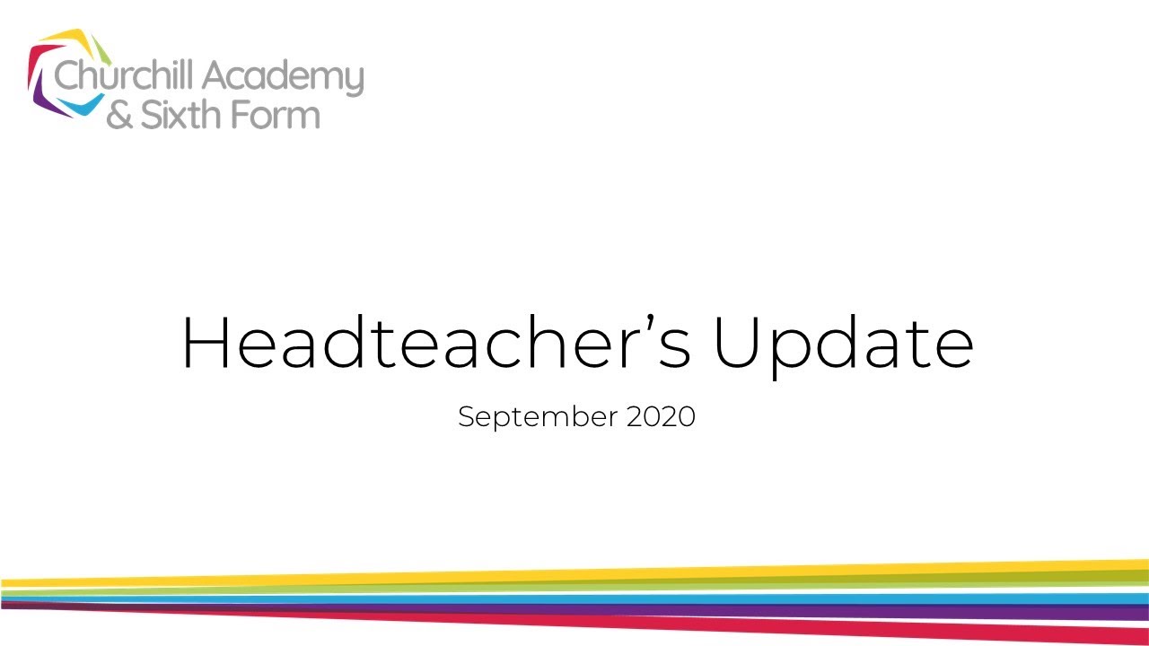 Headteacher’s Update: September