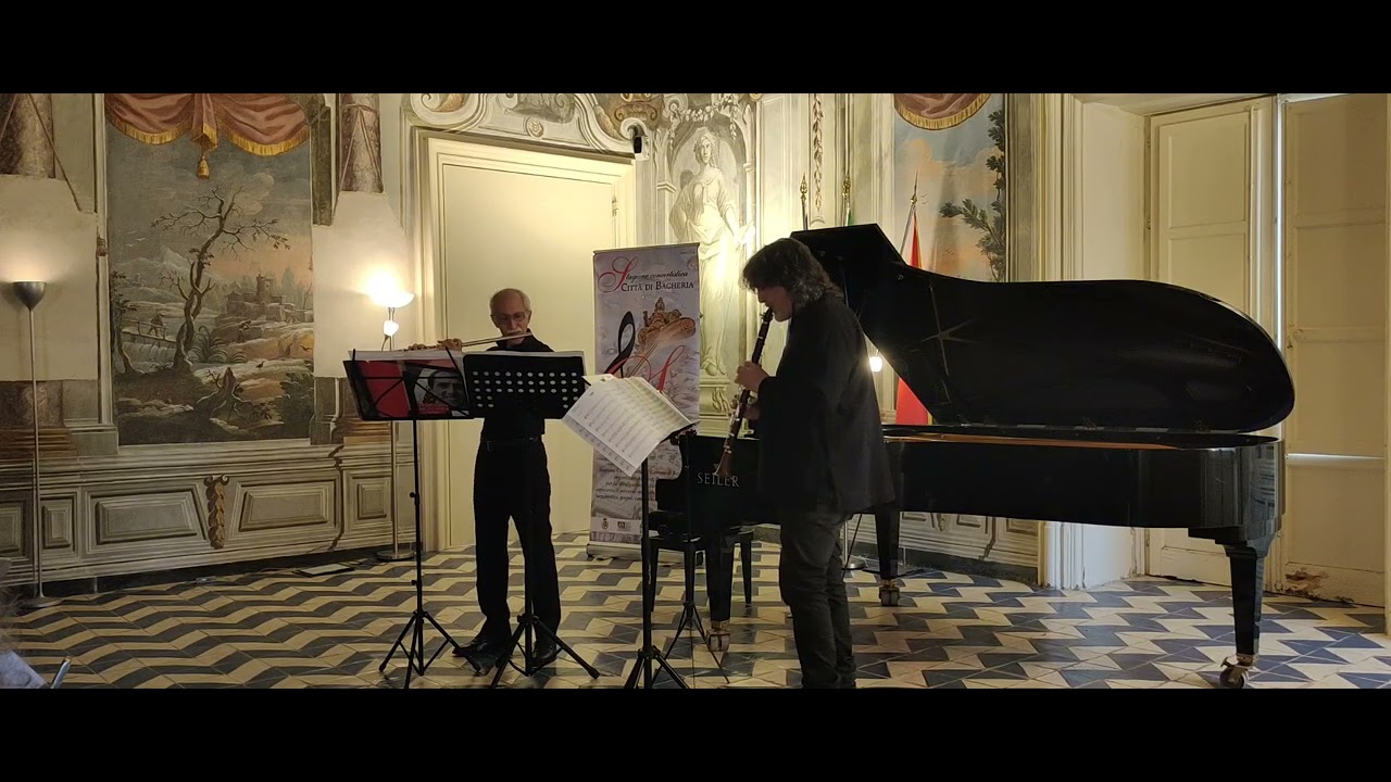 ALI - music by Giovanni Mattaliano for Flute and Clarinet, Borremans hall, Bagheria 2024